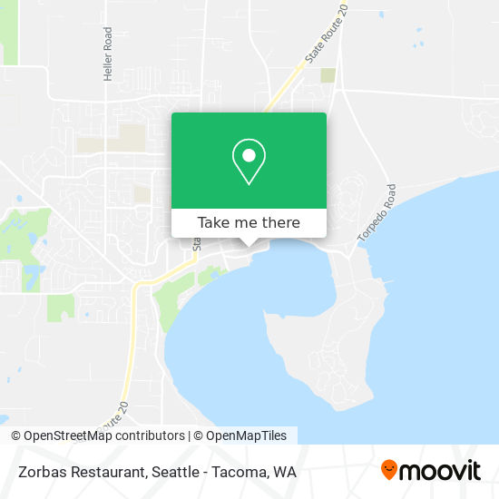 Zorbas Restaurant map