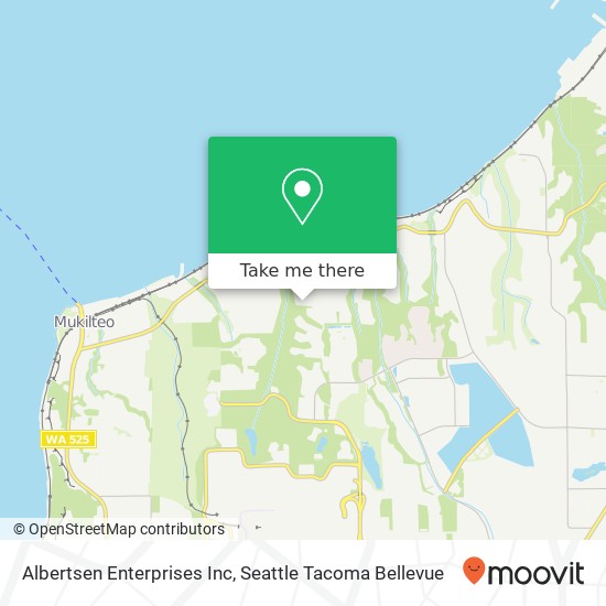 Albertsen Enterprises Inc map