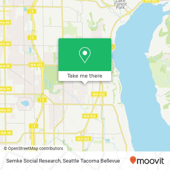 Semke Social Research map