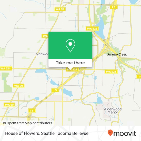 House of Flowers map