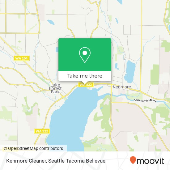 Kenmore Cleaner map