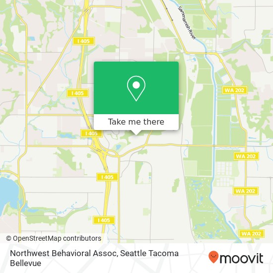 Northwest Behavioral Assoc map