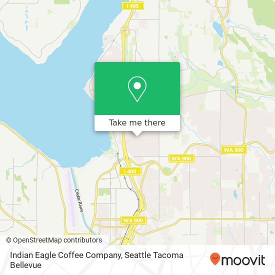 Mapa de Indian Eagle Coffee Company