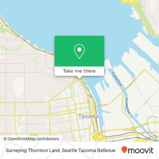 Mapa de Surveying Thornton Land