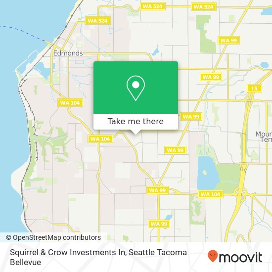 Squirrel & Crow Investments In map