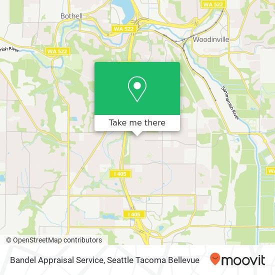 Bandel Appraisal Service map