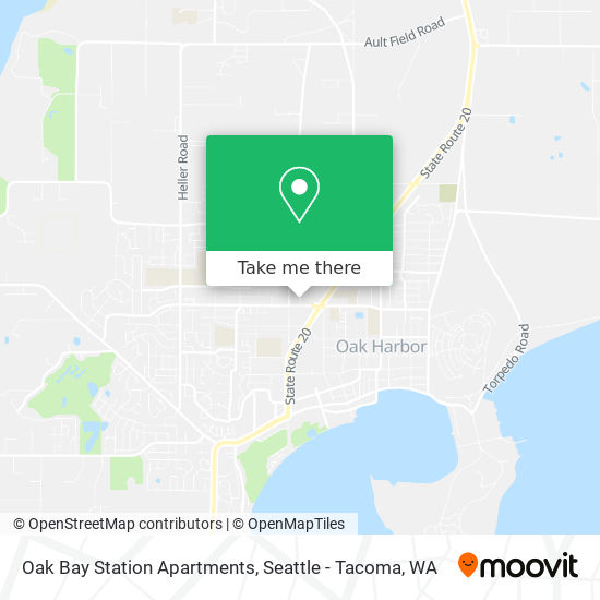 Oak Bay Station Apartments map