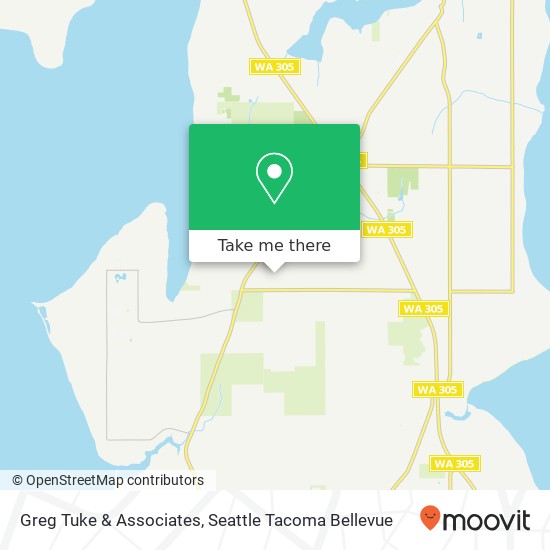 Greg Tuke & Associates map