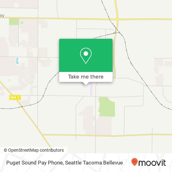 Puget Sound Pay Phone map