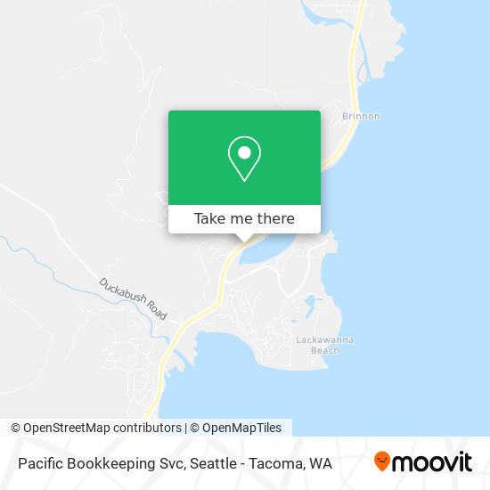 Pacific Bookkeeping Svc map