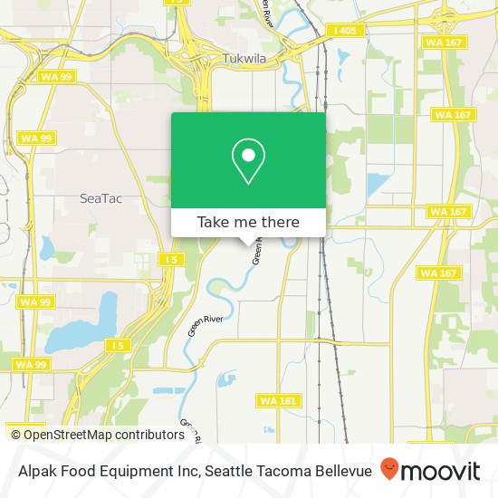 Alpak Food Equipment Inc map