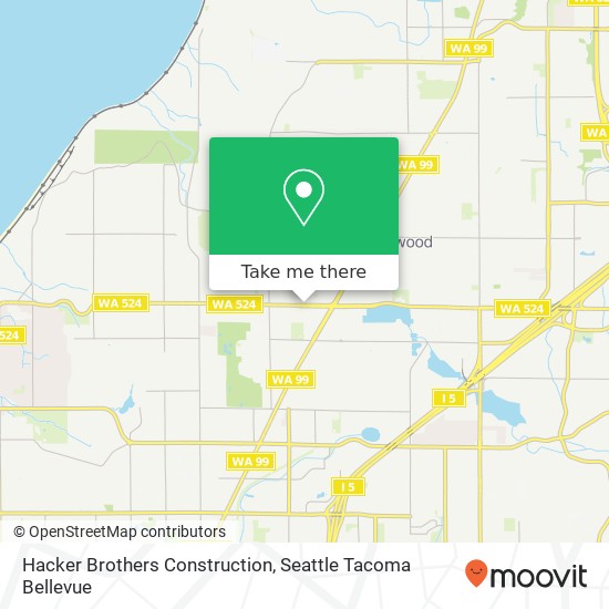 Hacker Brothers Construction map