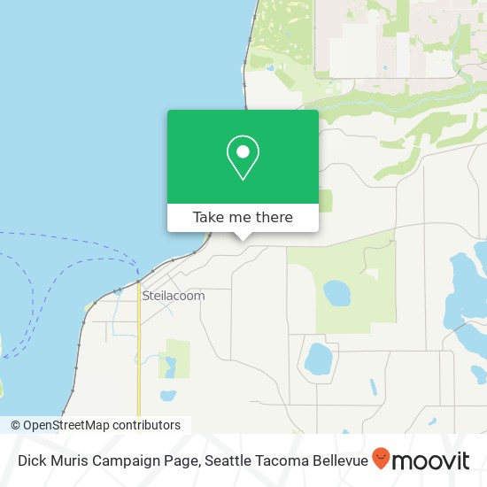 Dick Muris Campaign Page map