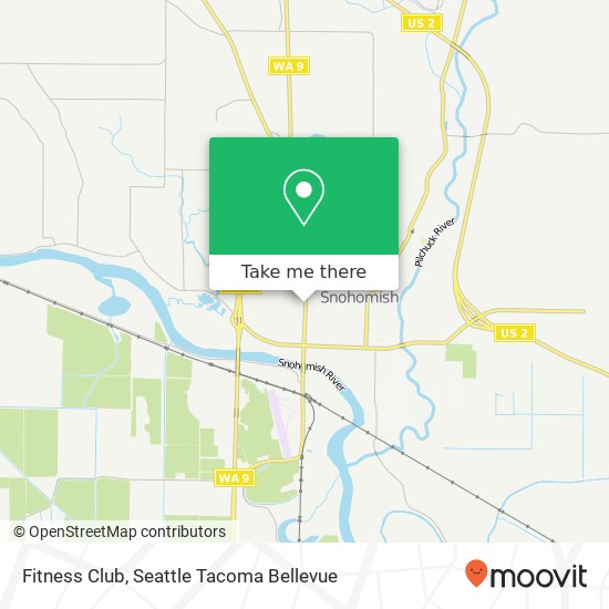 Fitness Club map