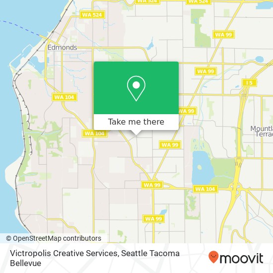 Victropolis Creative Services map