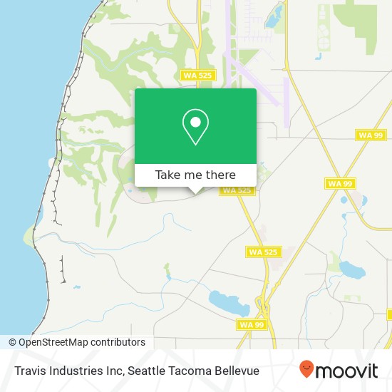 Travis Industries Inc map