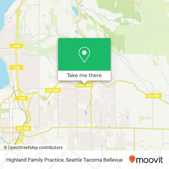 Mapa de Highland Family Practice