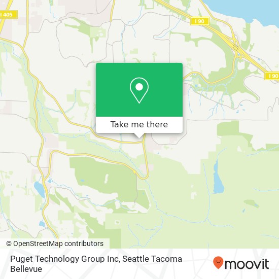 Puget Technology Group Inc map