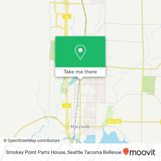 Smokey Point Parts House map