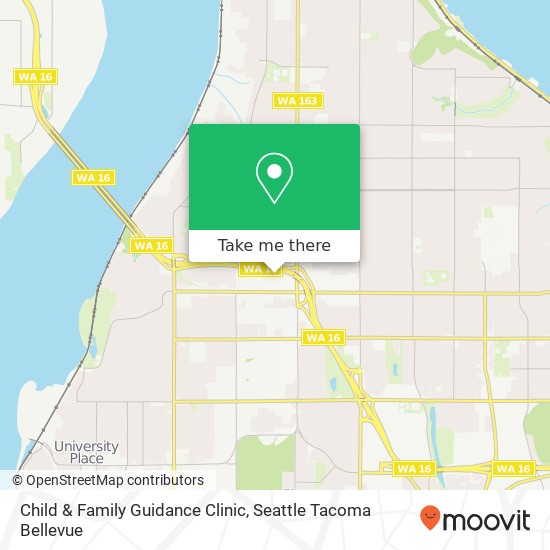 Child & Family Guidance Clinic map