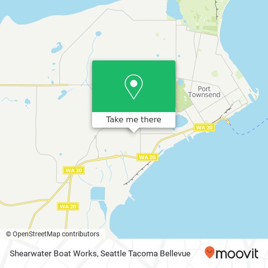 Mapa de Shearwater Boat Works