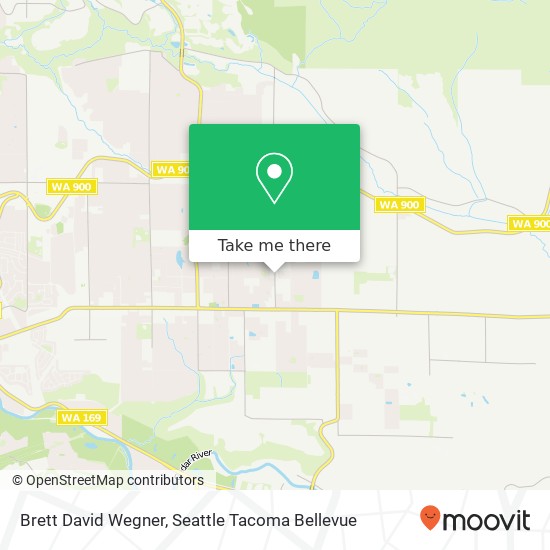 Brett David Wegner map