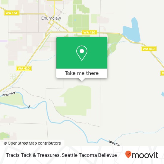 Tracis Tack & Treasures map