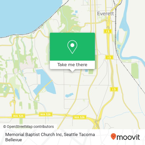 Mapa de Memorial Baptist Church Inc