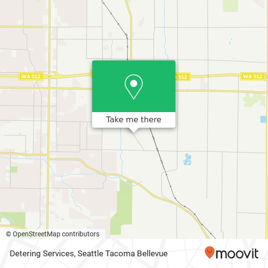 Detering Services map