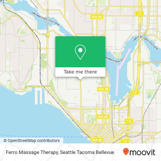 Ferro Massage Therapy map