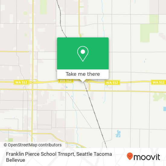 Mapa de Franklin Pierce School Trnsprt