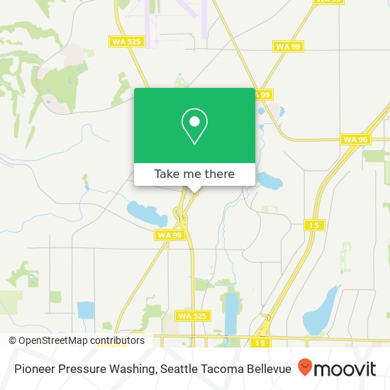 Pioneer Pressure Washing map
