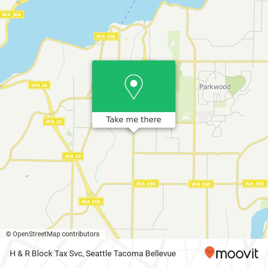 Mapa de H & R Block Tax Svc