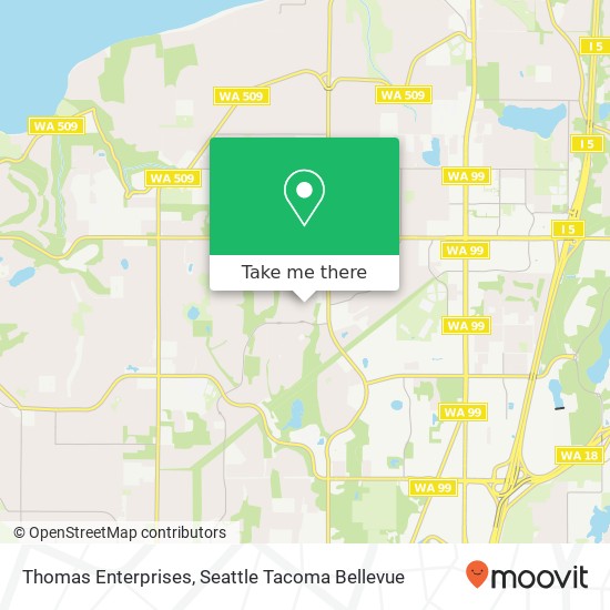 Thomas Enterprises map