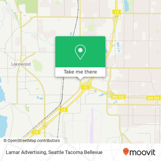 Lamar Advertising map