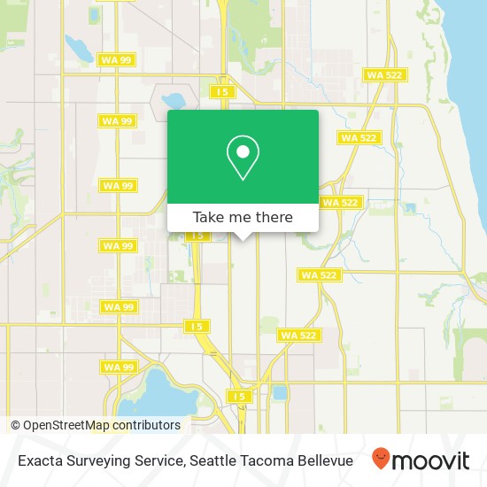 Exacta Surveying Service map