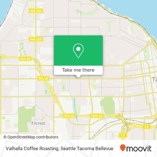 Valhalla Coffee Roasting map