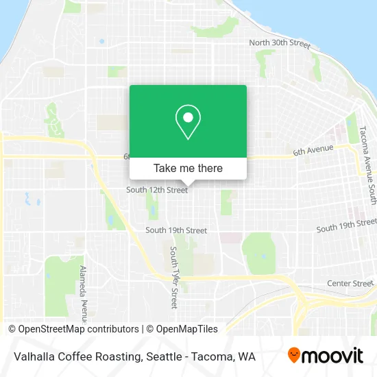 Mapa de Valhalla Coffee Roasting