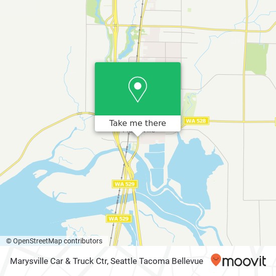 Marysville Car & Truck Ctr map