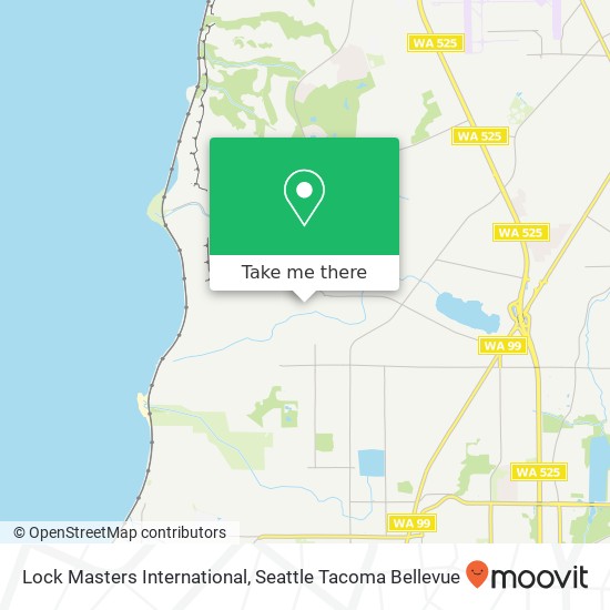 Mapa de Lock Masters International