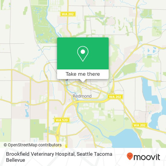 Brookfield Veterinary Hospital map