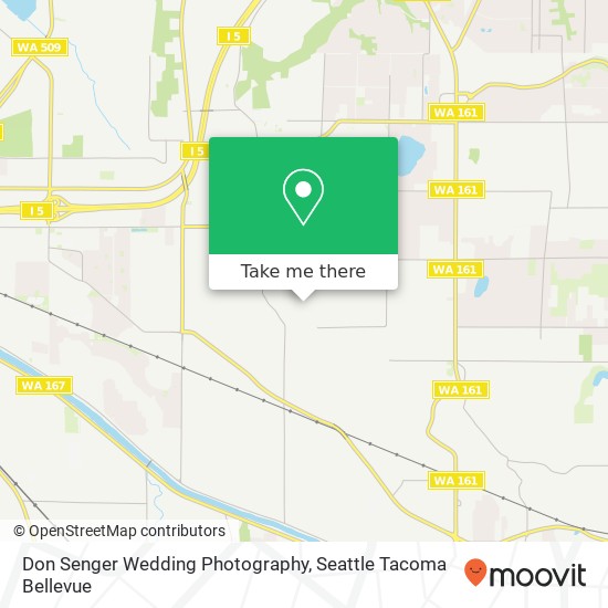 Mapa de Don Senger Wedding Photography