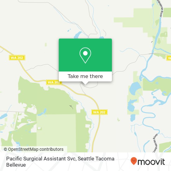 Pacific Surgical Assistant Svc map