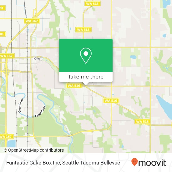 Fantastic Cake Box Inc map
