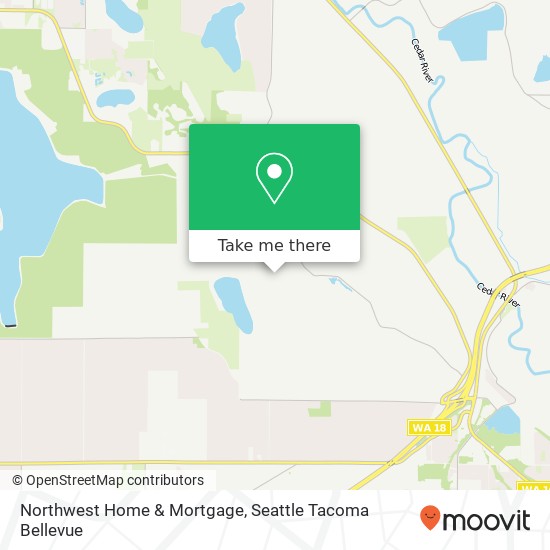 Mapa de Northwest Home & Mortgage