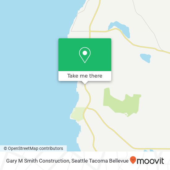 Gary M Smith Construction map