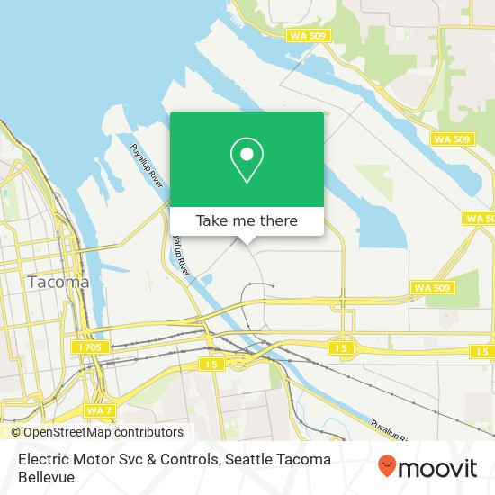 Electric Motor Svc & Controls map