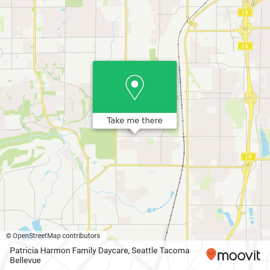 Patricia Harmon Family Daycare map