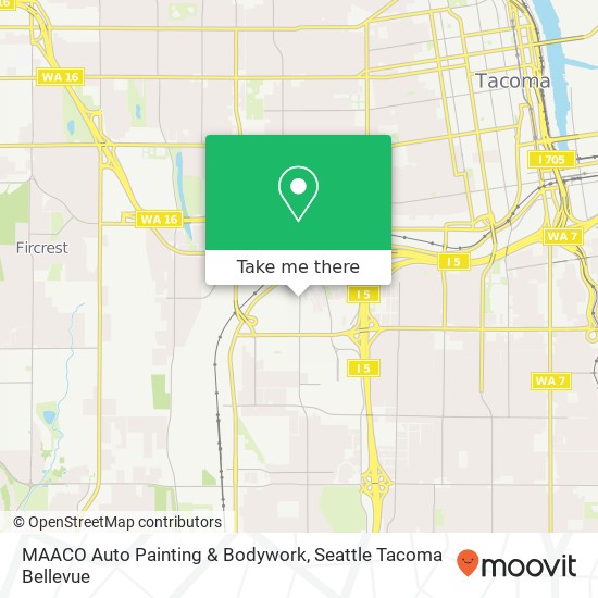 MAACO Auto Painting & Bodywork map