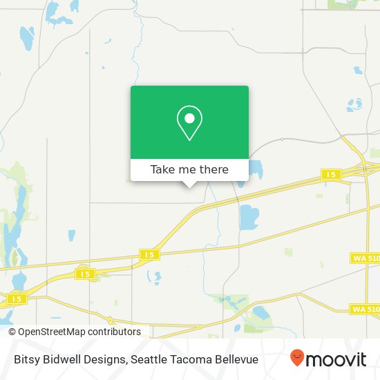 Bitsy Bidwell Designs map